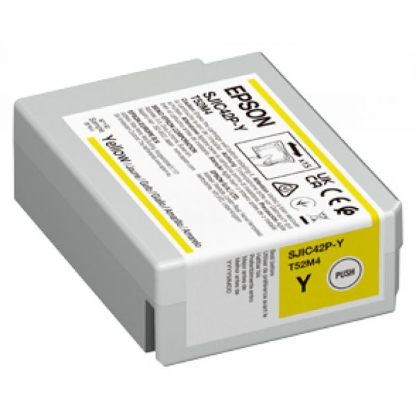 Tinteiro Epson Amarelo Cw-c4000e - C13t52m440