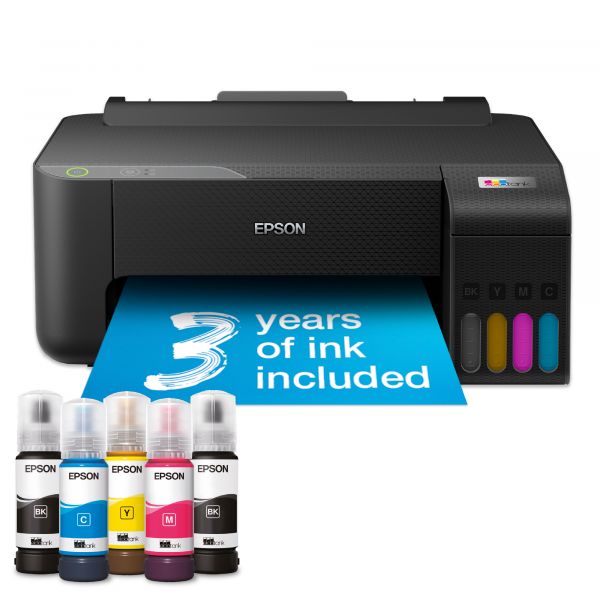 Epson Impressora All-in-One EcoTank L1230 Jato de Tinta A4 USB Preto