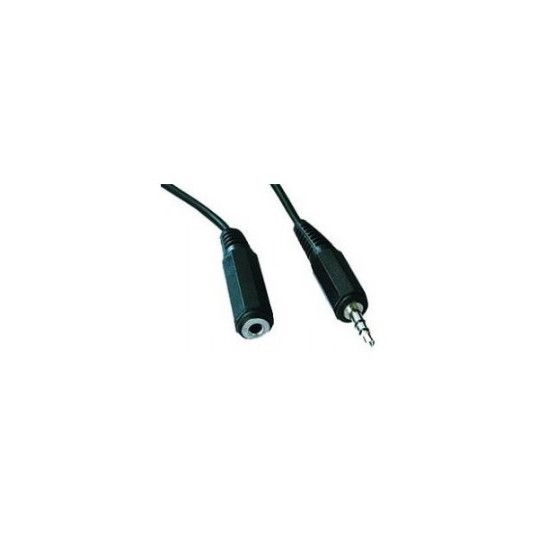 Gembird Extensão Cabo Audio M/F 3,5mm Stereo Jack 2m - CCA-423-2M