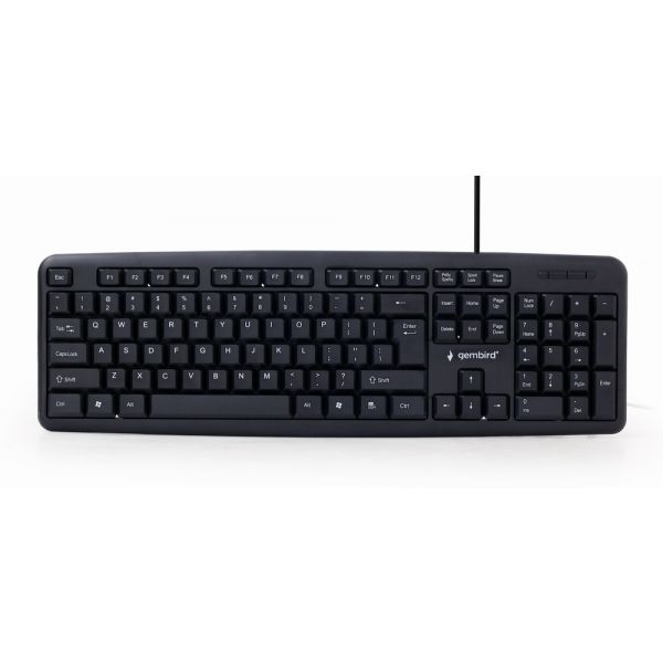 Teclado Gembird KB-U-103-ES Black