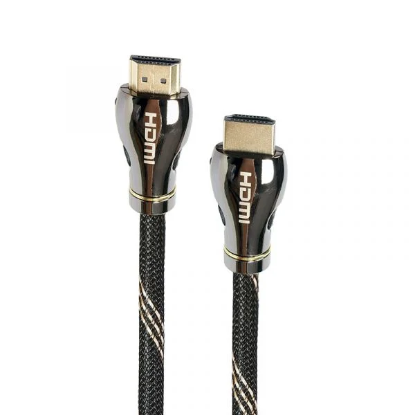 Cabo HDMI 2.1 8K 60Hz Gembird CCBP-HDMI8K-3M Premium Series Braided com Ethernet 3m Preto