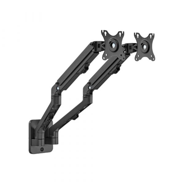 Gembird Suporte de Gembird MA-WA2-01 2 Display Mounting Arm 17"-27" Duplo