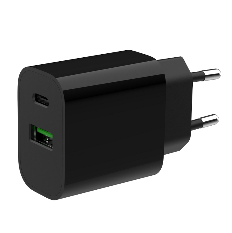 Gembird Carregador TA-UC-PDQC20-01-BK 20W Black