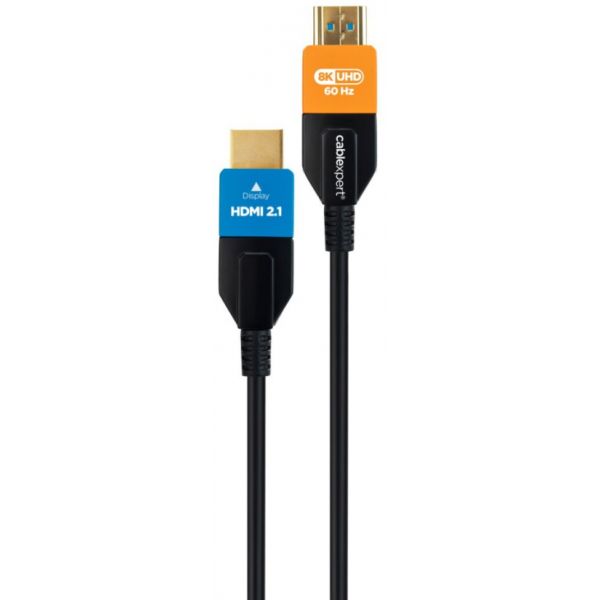 Gembird CC-HDMI8K-AOC-10M Cabo HDMI Ultra Alta Velocidade AOC com Ethernet 8K 10m