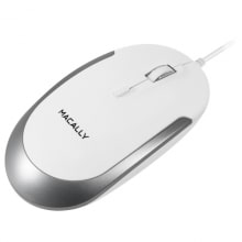 Macally – Rato DynaMouse USB (white/silver)