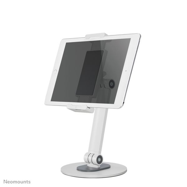 Neomounts Suporte para Tablet DS15-550WH1 para Ecrãs 4.7"-12.9" Branco com 3 Pontos de Articulação e Rotação 360°