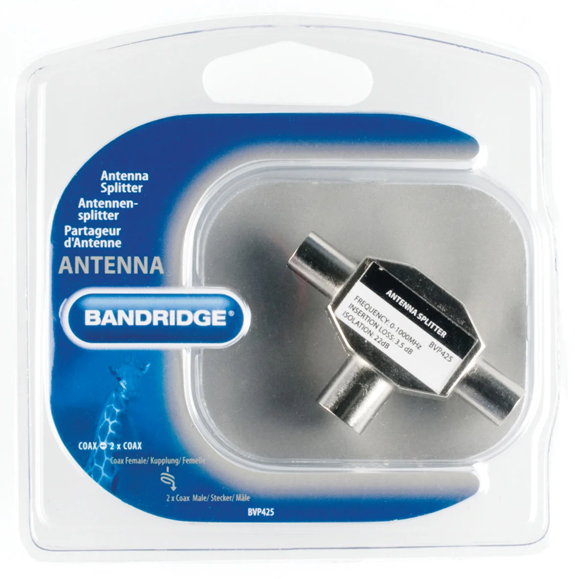 BANDRIDGE - Splitter Ant 1xFemea 2xMacho BVP425