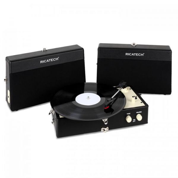 Ricatech Gira-Discos Vintage RTT80 Black