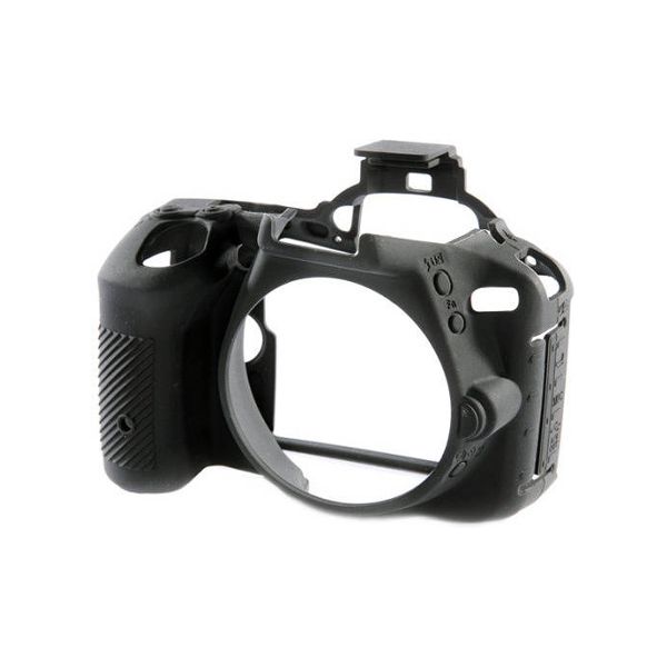 easyCover Capa Protectora de Silicone para Nikon D5500/D5600 Black