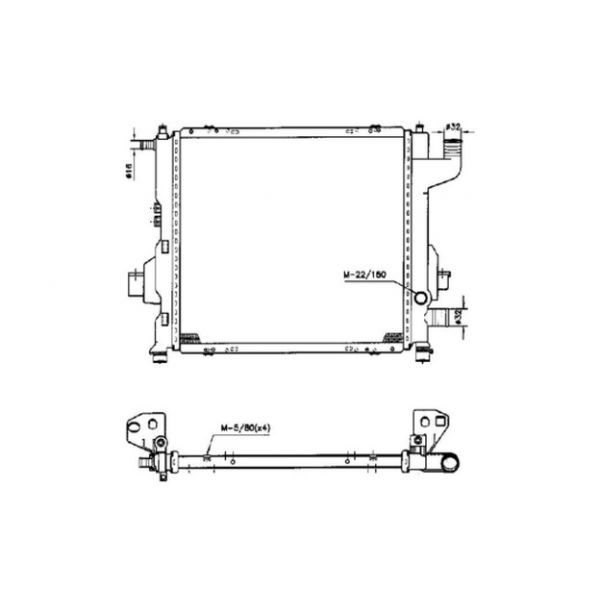 NRF - 50569 - Radiador, arrefecimento do motor - 8718042031617