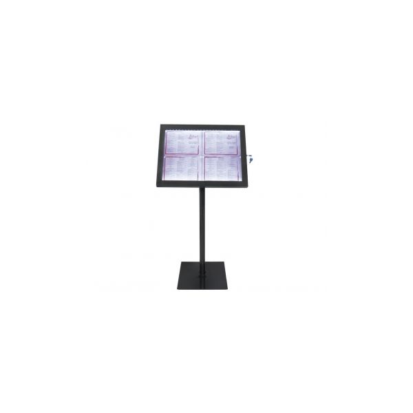 Securit Expositor A4 LED 144x50 - MCS-4A4-BL-SET