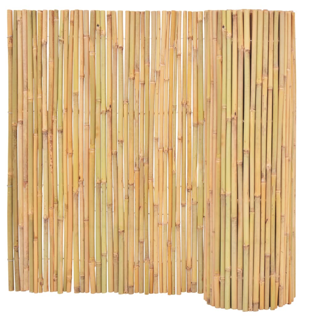 vidaXL Cerca de bambu 300x100 cm
