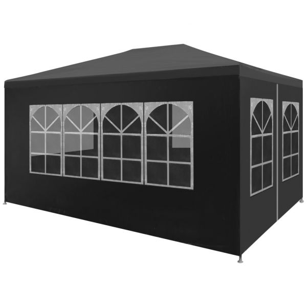 vidaXL Tenda para Festas 3x4 M Antracite - 1598358569