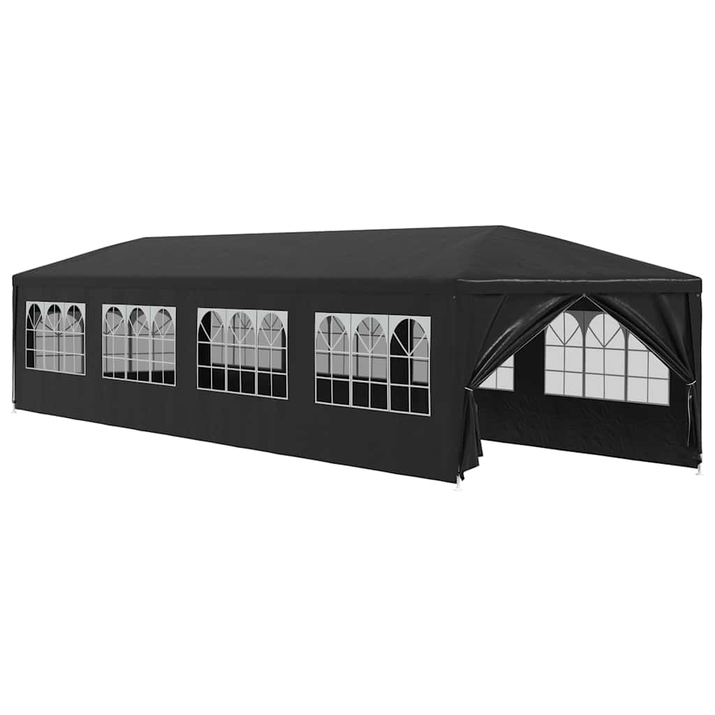 vidaXL Tenda para festas 3x12 m antracite