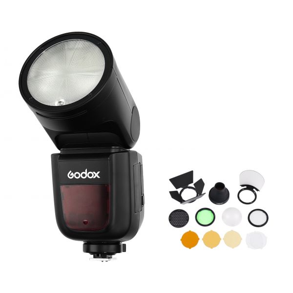 Godox Kit Flash Speedlite V1 + Acessórios para Fuji - D167931