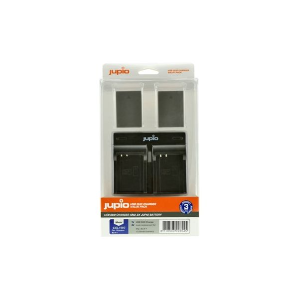 Jupio Carregador + 2 Baterias PS-BLN1/ BLN-1