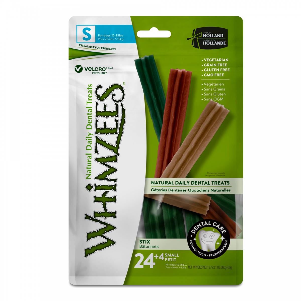 Whimzees Snack Dog Pequenos Stick Dental x28
