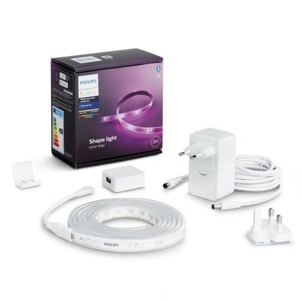 philips Hue Lightstrip Plus Tira LED RGB com Alimentador 2m - 290437