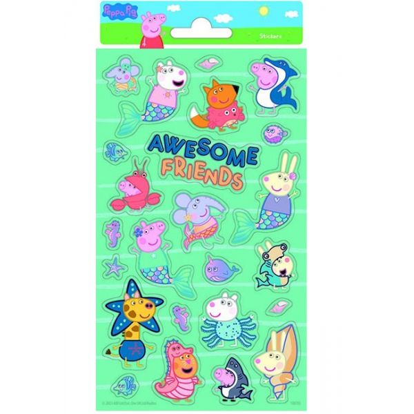 Hasbro 20 Autocolantes Porquinha Peppa