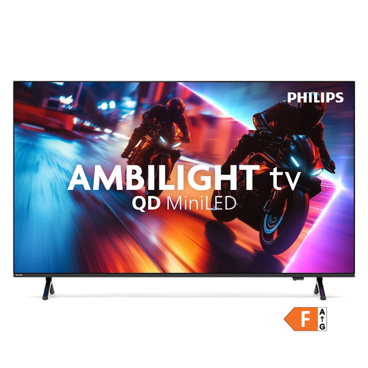 Televisão Philips 55MLED920 2025 Smart TV 4K QD Mini-LED Ambilight 55"