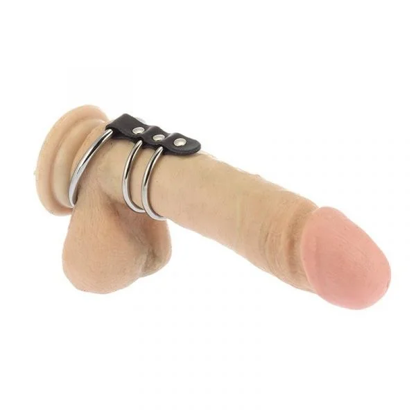 Bondage Play Aneis para Ele Pénis Ajustable R7440