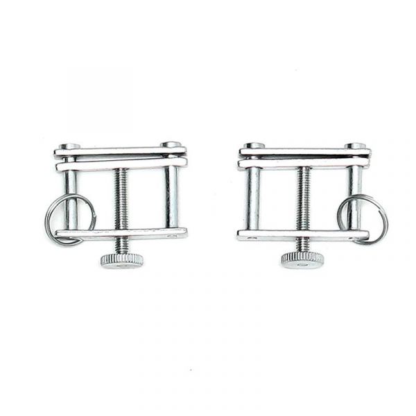 Bondage Play Pinzas para Pezones Ajustables R7681