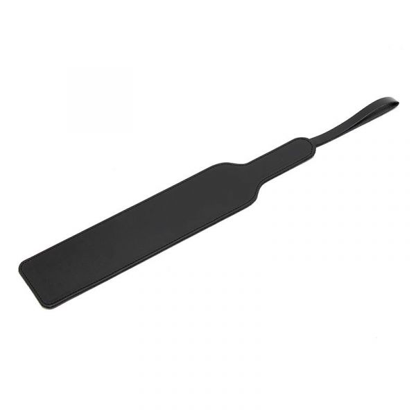 Bondage Play Pala Cuero Negro 40 cm R7739