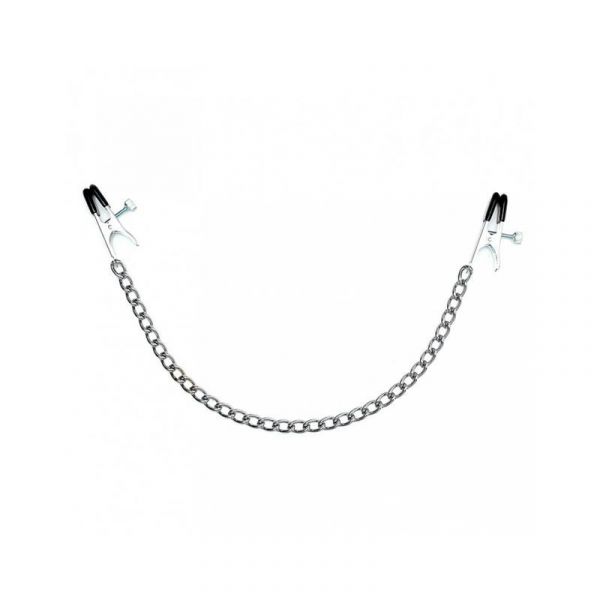 Bondage Play Pinzas Grandes para Pezones Ajustable R7843