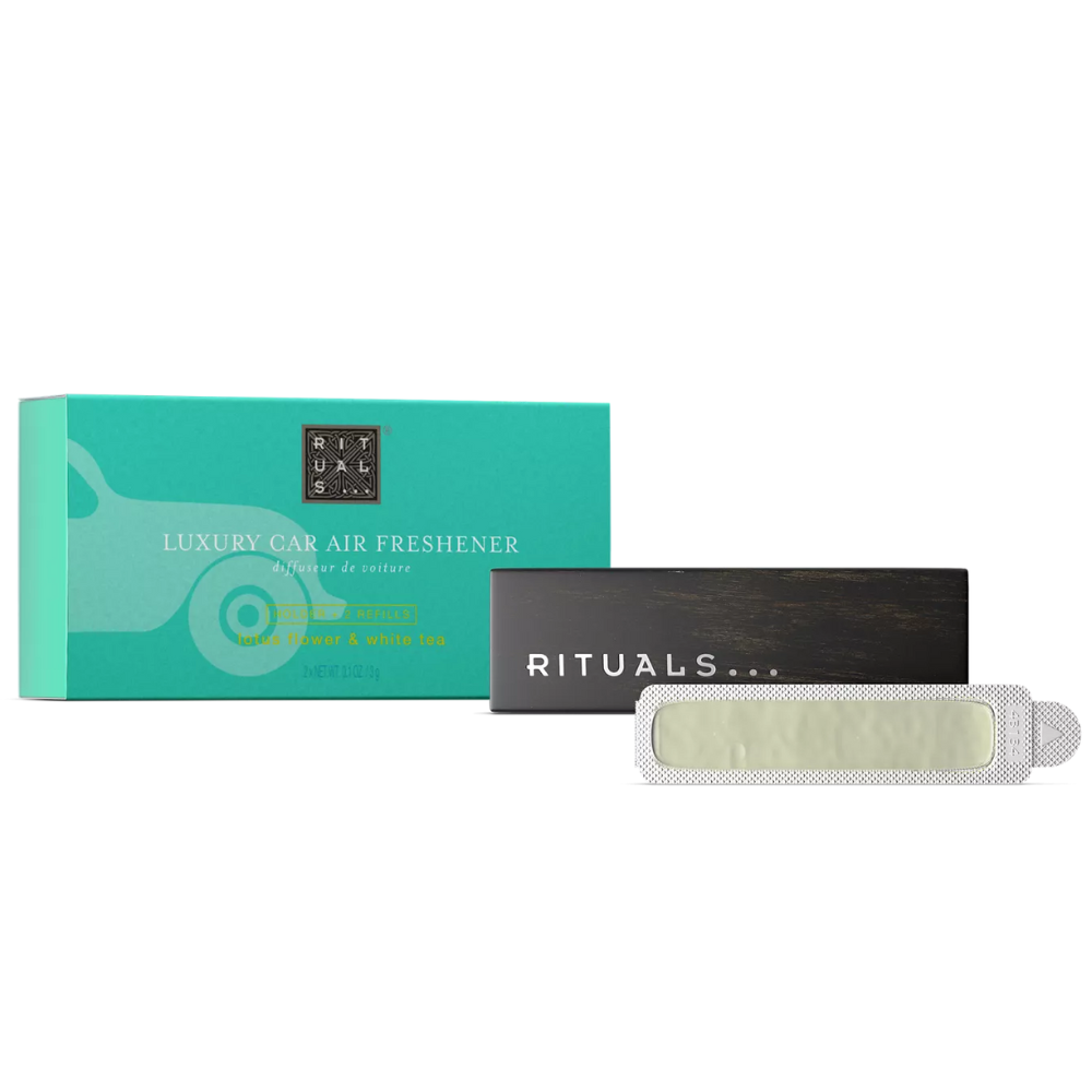 Rituals The Ritual Of Karma Ambientador De Carro Flor de Lótus & Chá Branco 2x3g