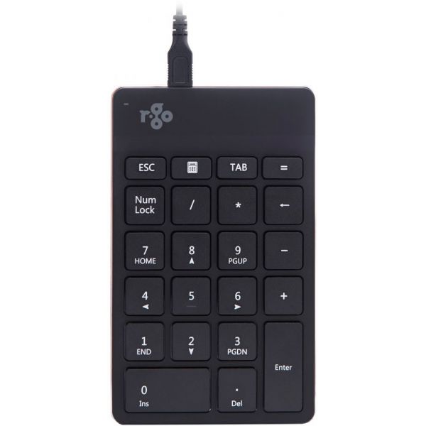 Teclado R-Go Tools Numpad Break Sem Fios Preto Espanhol
