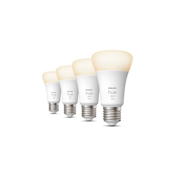 Philips Hue 4xE27 White LED