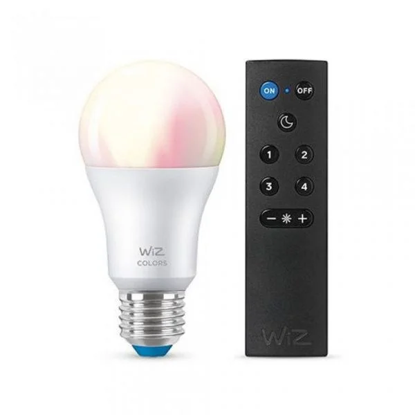Wiz A60 Colorida Lâmpada Inteligente led Wi-fi/bluetooth 60W E27 Rgb + Comando Remoto