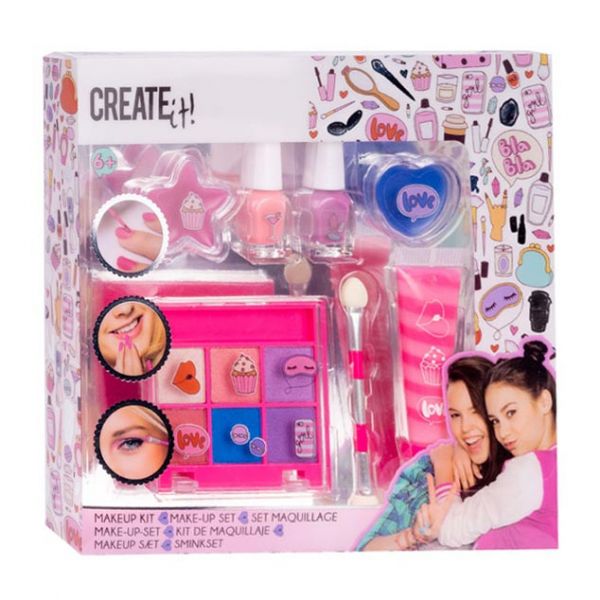 Create It Conjunto Maquilhagem 7 Peças