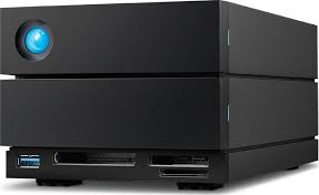 LaCie 2BIG DOCK baía de discos 20 TB PC Preto