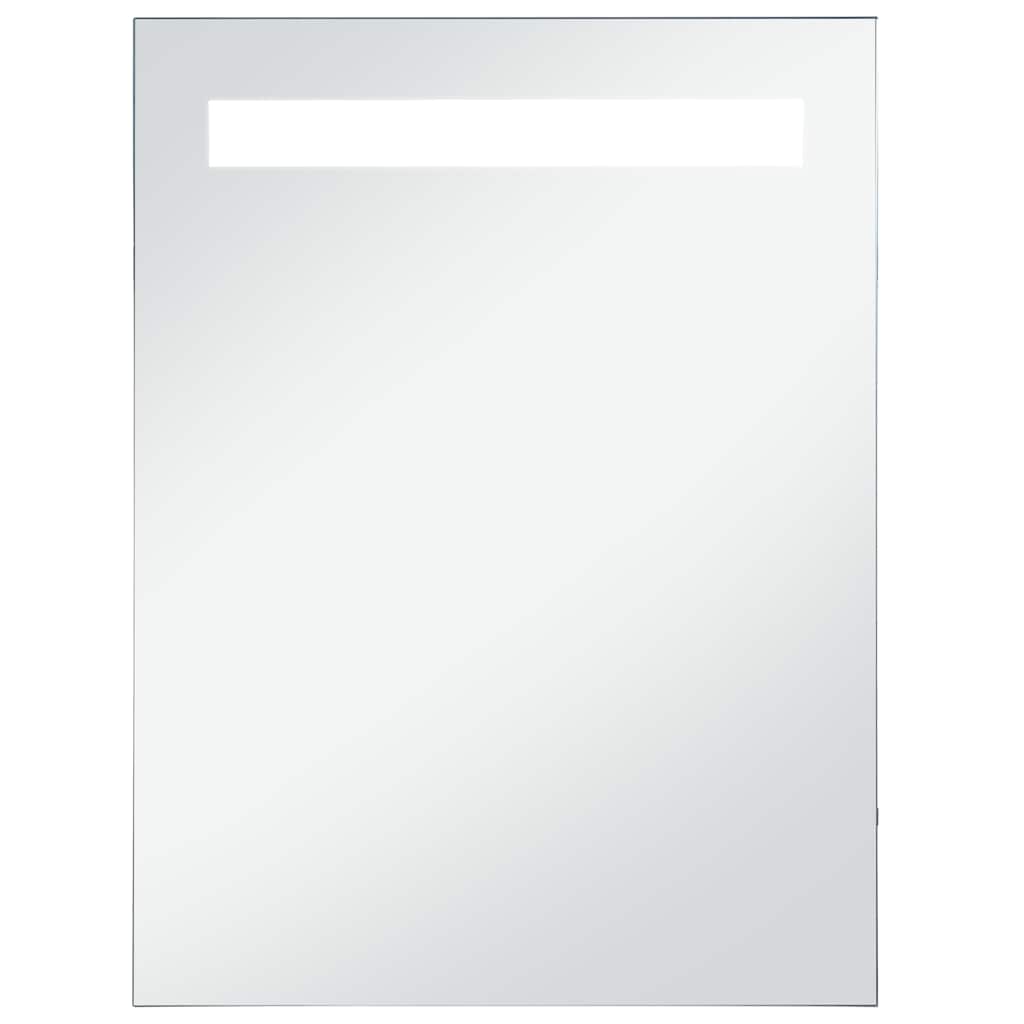 vidaXL Espelho de parede LED para casa de banho 60x80 cm