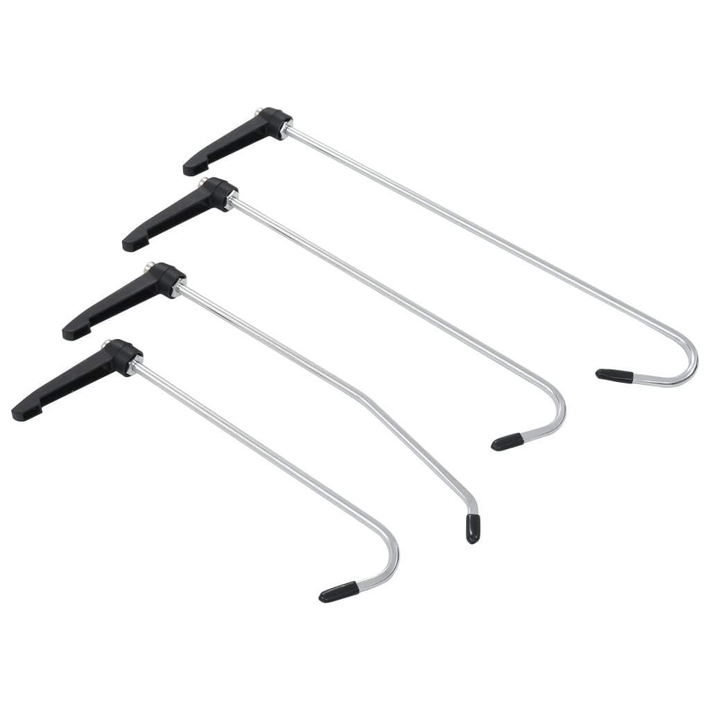 vidaXL 4 pcs conjunto de reparação de mossas sem repintura