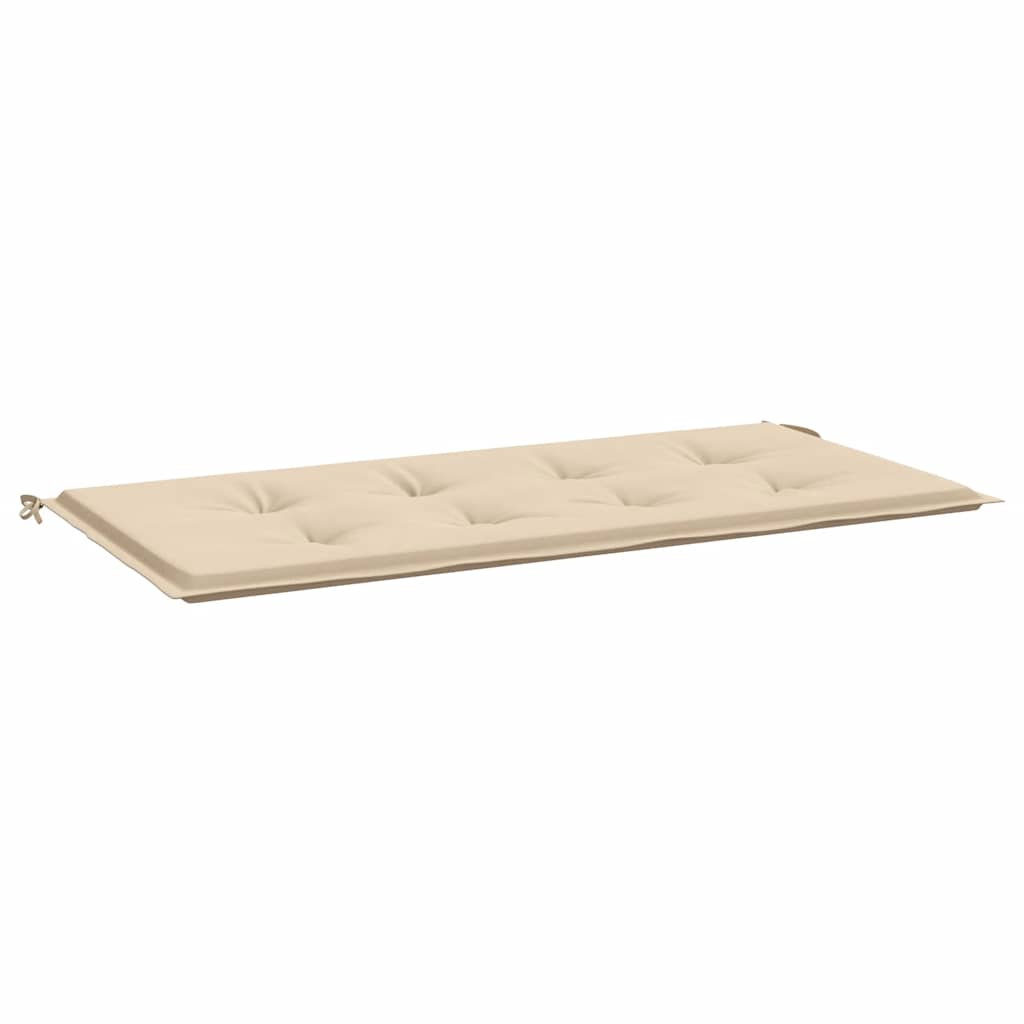 vidaXL Almofadão p/ banco de jardim 100x50x4cm tecido oxford bege