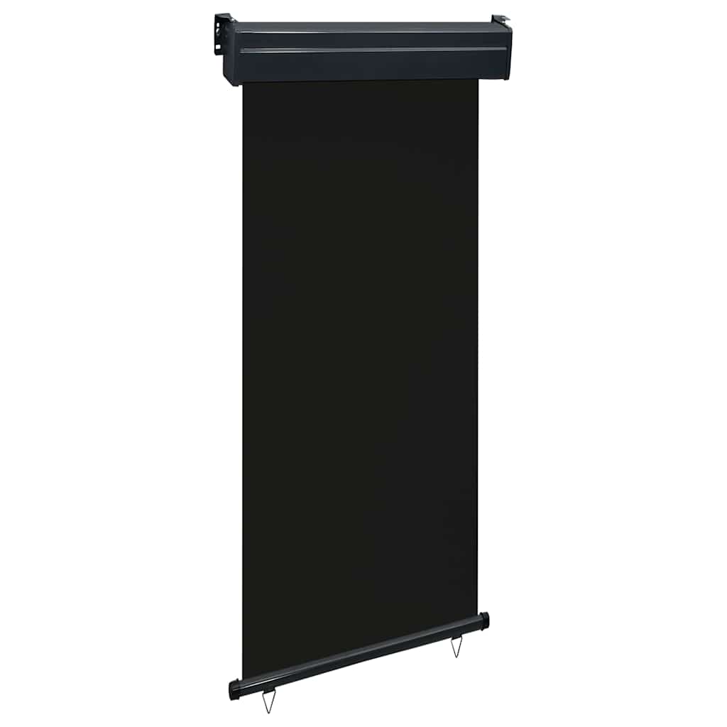 vidaXL Toldo lateral para varanda 100x250 cm preto