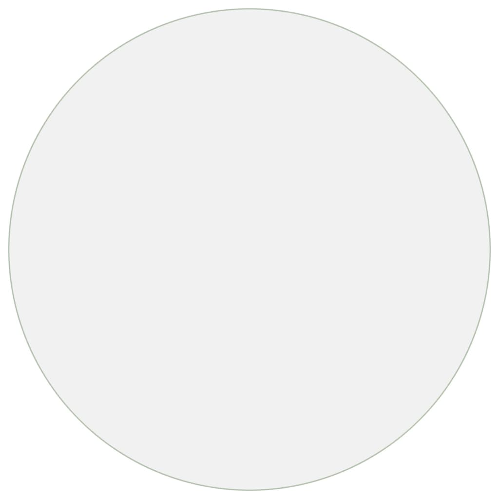 vidaXL Protetor de mesa Ø 100 cm 1,6 mm PVC mate