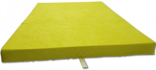 Colchão dobrável 120x200x10 cm verde