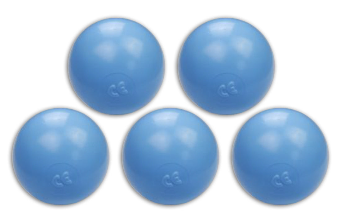 Bolas para piscina Ø70 mm conjunto 100 unidades azul bebé