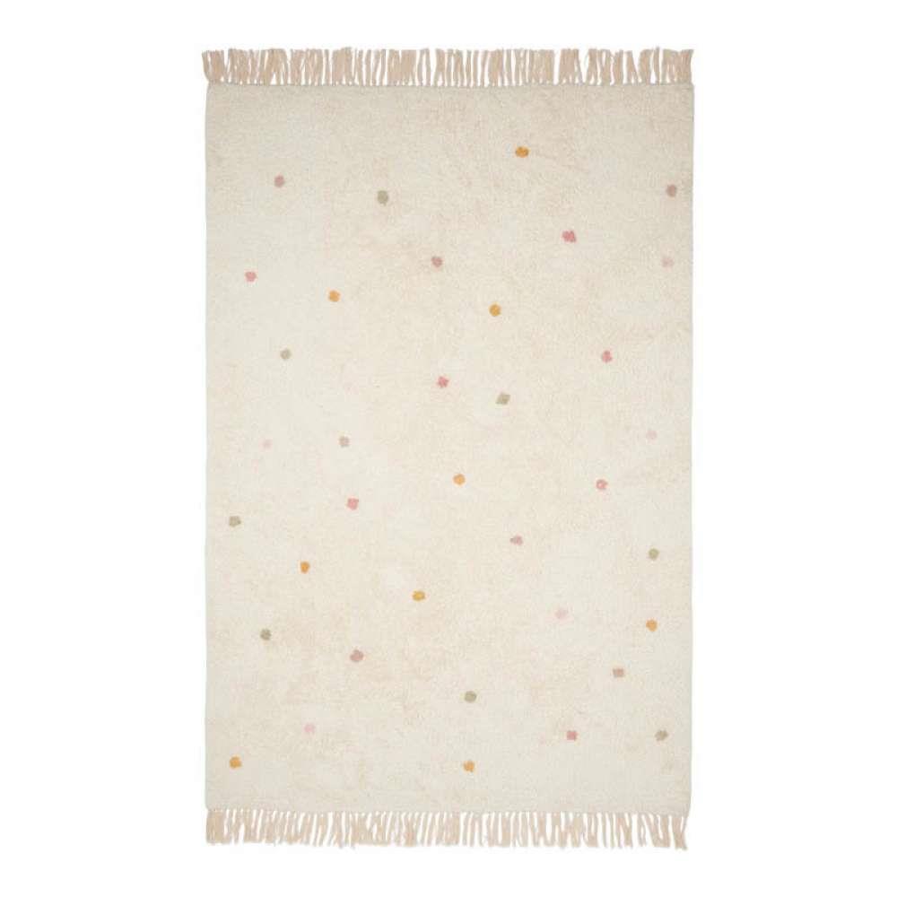 Little Dutch Tapete Dot Mixed Rosa 120x170cm