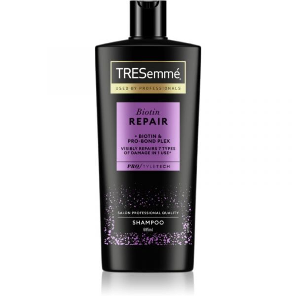 Tresemmé Biotin Repair Shampoo Fortalecer para Cabelos Danificados Embalagem Grande Pro-bond Plex 685 ml