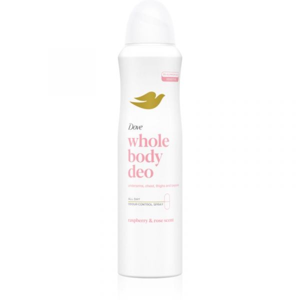 Dove Desodorizante Antitranspirante Spray Framboesa e Rosas 150ml