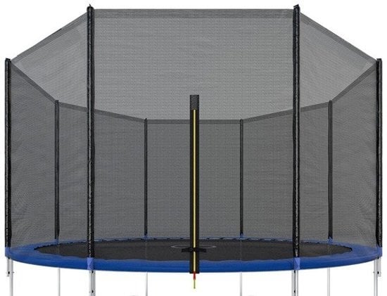 Rede de segurança para trampolim Ø244 cm exterior para 6 postes