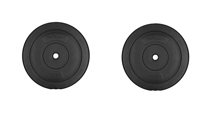 Conjunto de discos 20 kg (2 x 10 kg) 26-30 mm