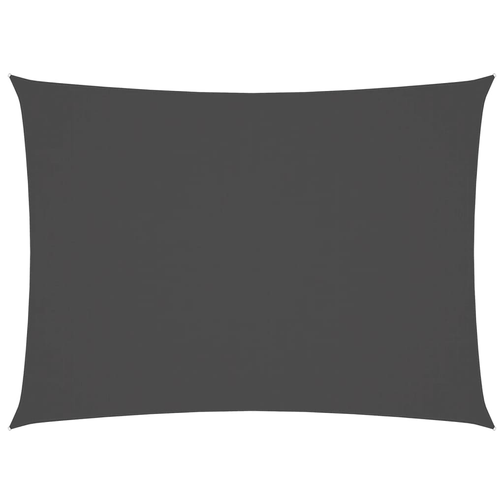 vidaXL Para-sol estilo vela tecido oxford retangular 2x3,5 m antracite