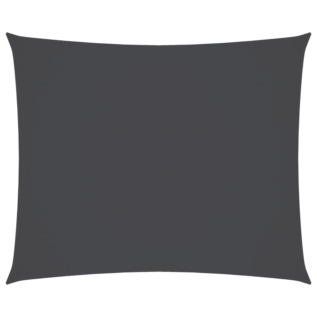 vidaXL Para-sol vela tecido oxford retangular 3,5x4,5 m antracite