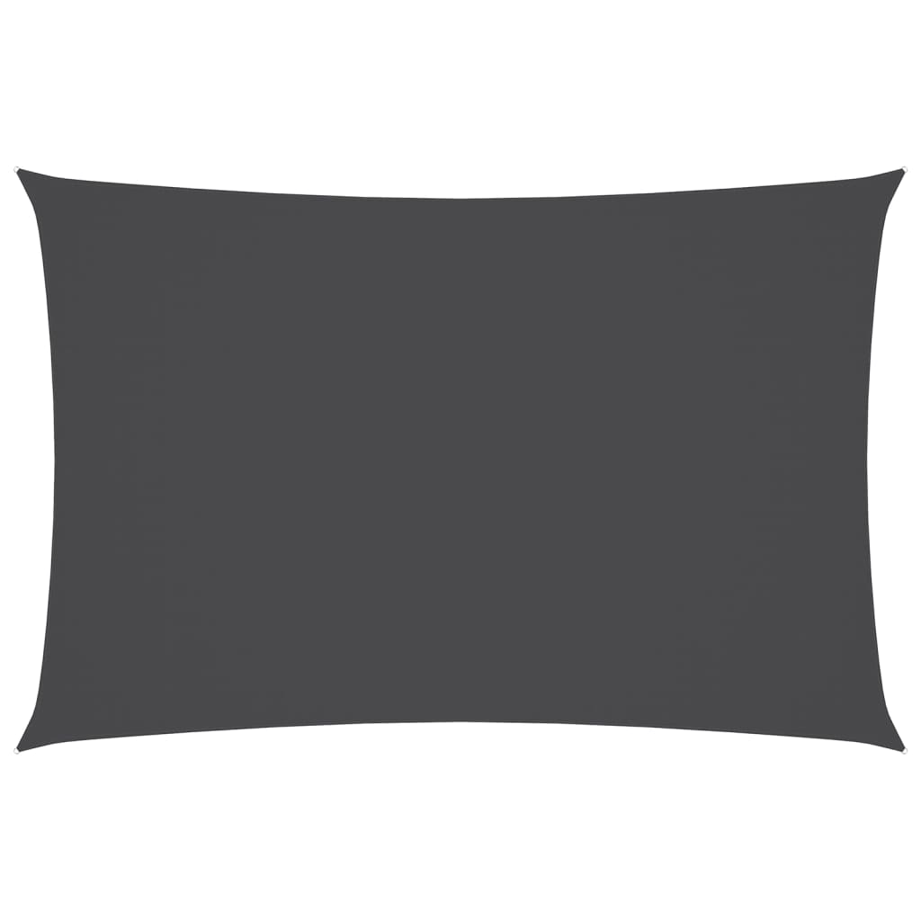 vidaXL Para-sol estilo vela tecido oxford retangular 5x7 m antracite