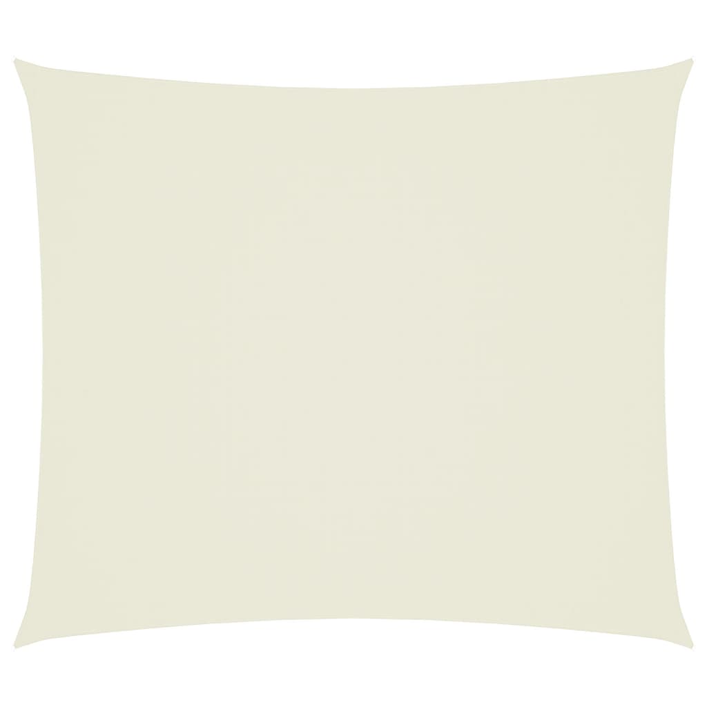 vidaXL Para-sol tecido oxford retangular 2,5x3 m creme
